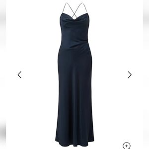 Ever New Ruby Tie-Back Satin Maxi Dress